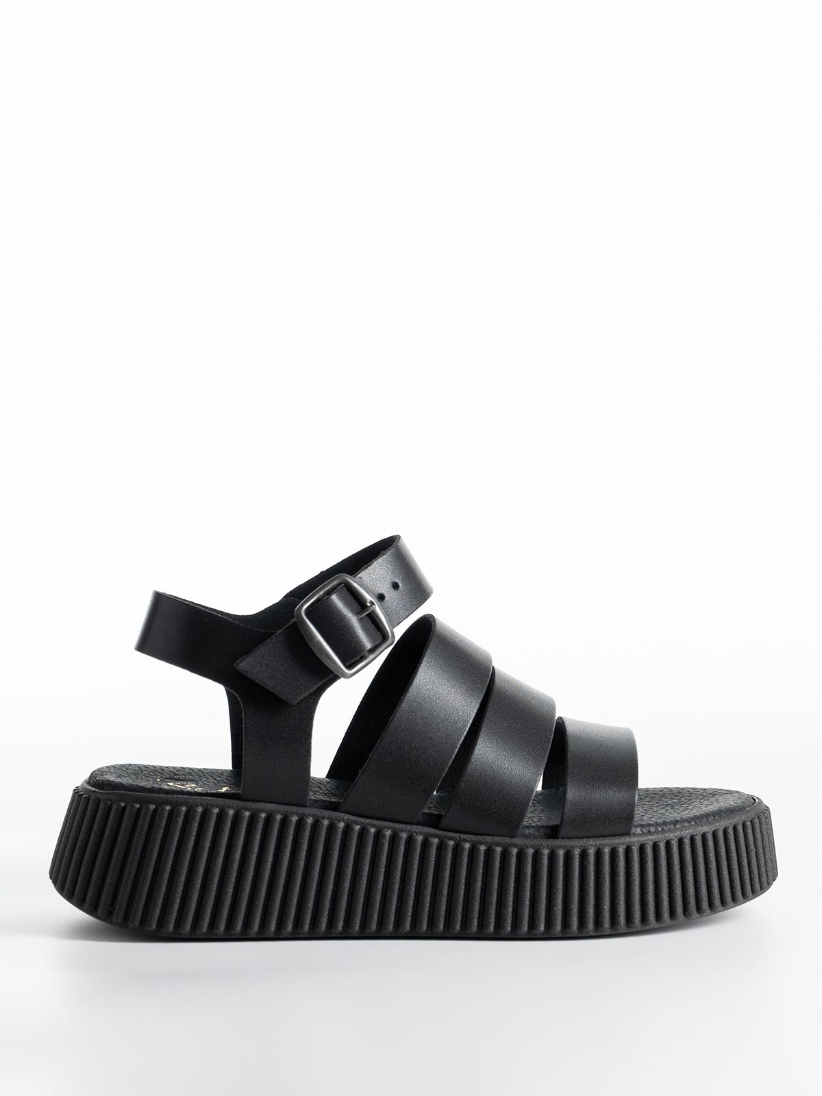 Σανδάλια flatforms BOZIKIS x Si Bolleti με μαλακή σόλα