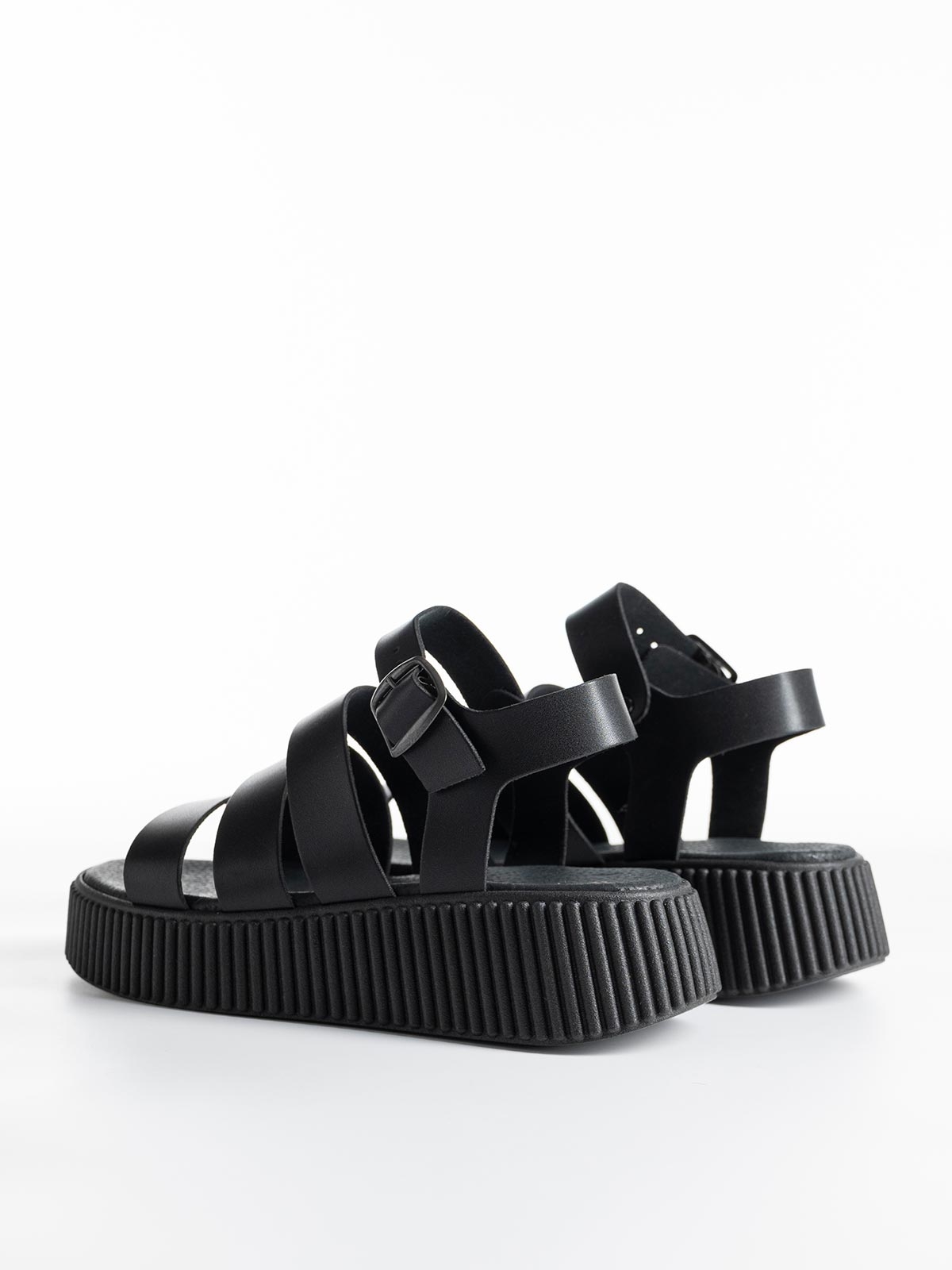 Σανδάλια flatforms BOZIKIS x Si Bolleti με μαλακή σόλα