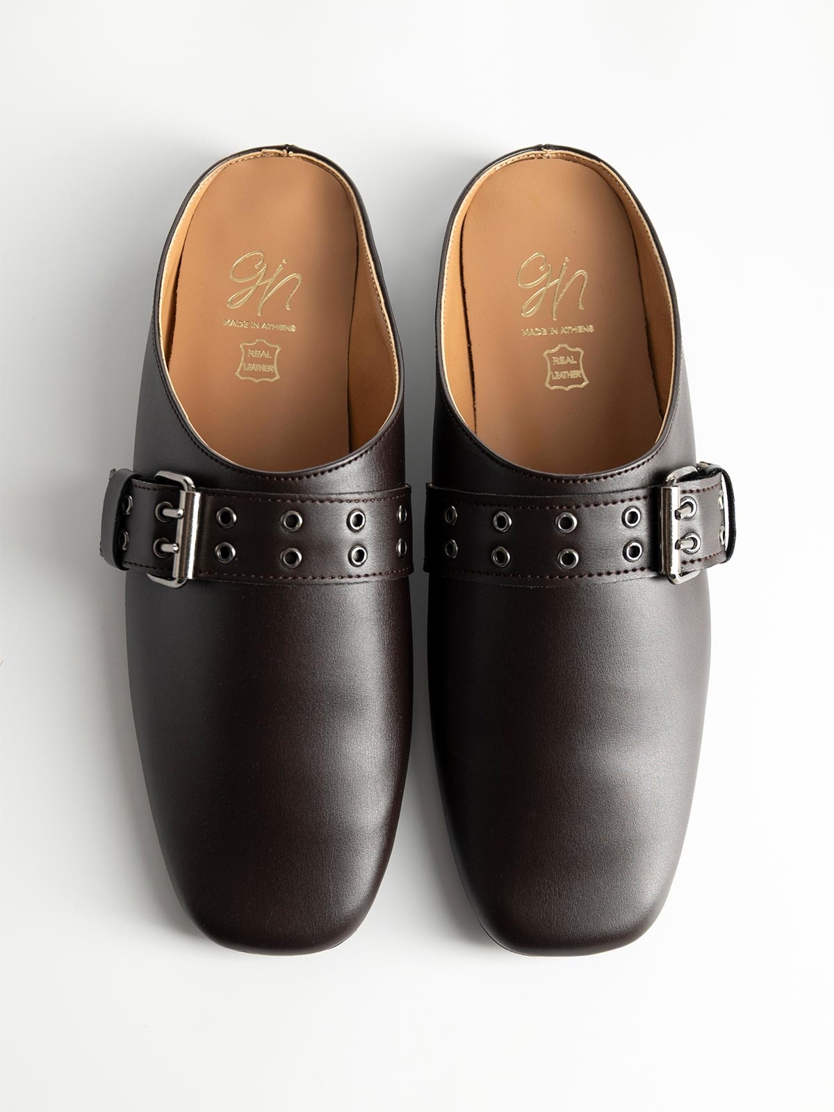 Clogs BOZIKIS x Gin με καρέ μύτη