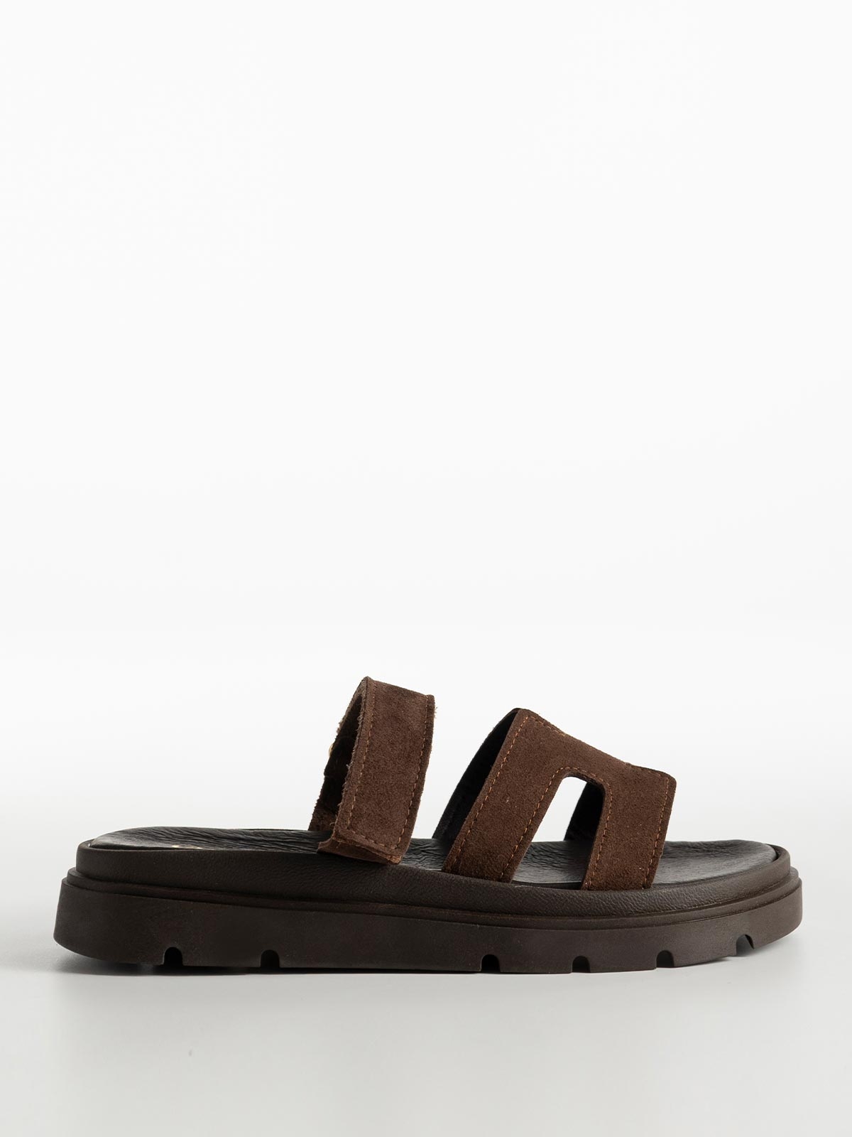 Flatforms BOZIKIS x Si Bolleti δερμάτινα