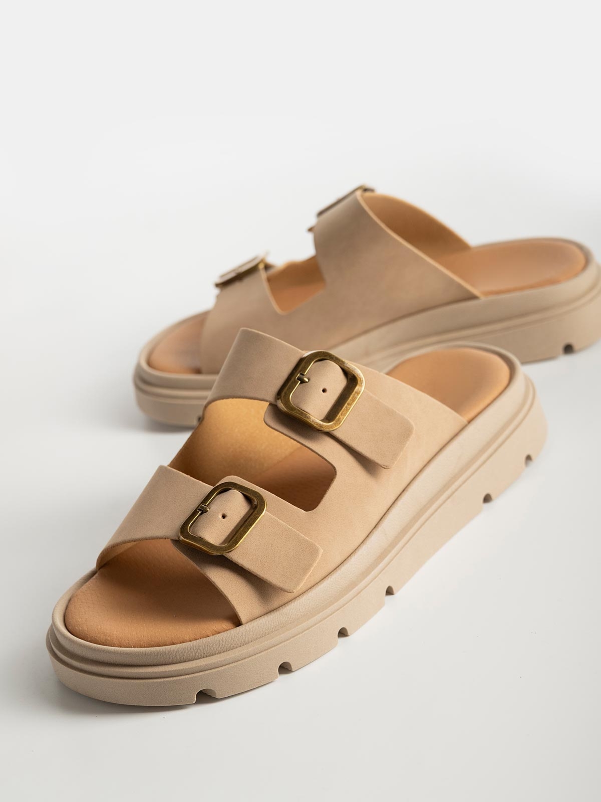 Flatform BOZIKIS x Si Bolleti σανδάλια με δύο φάσες