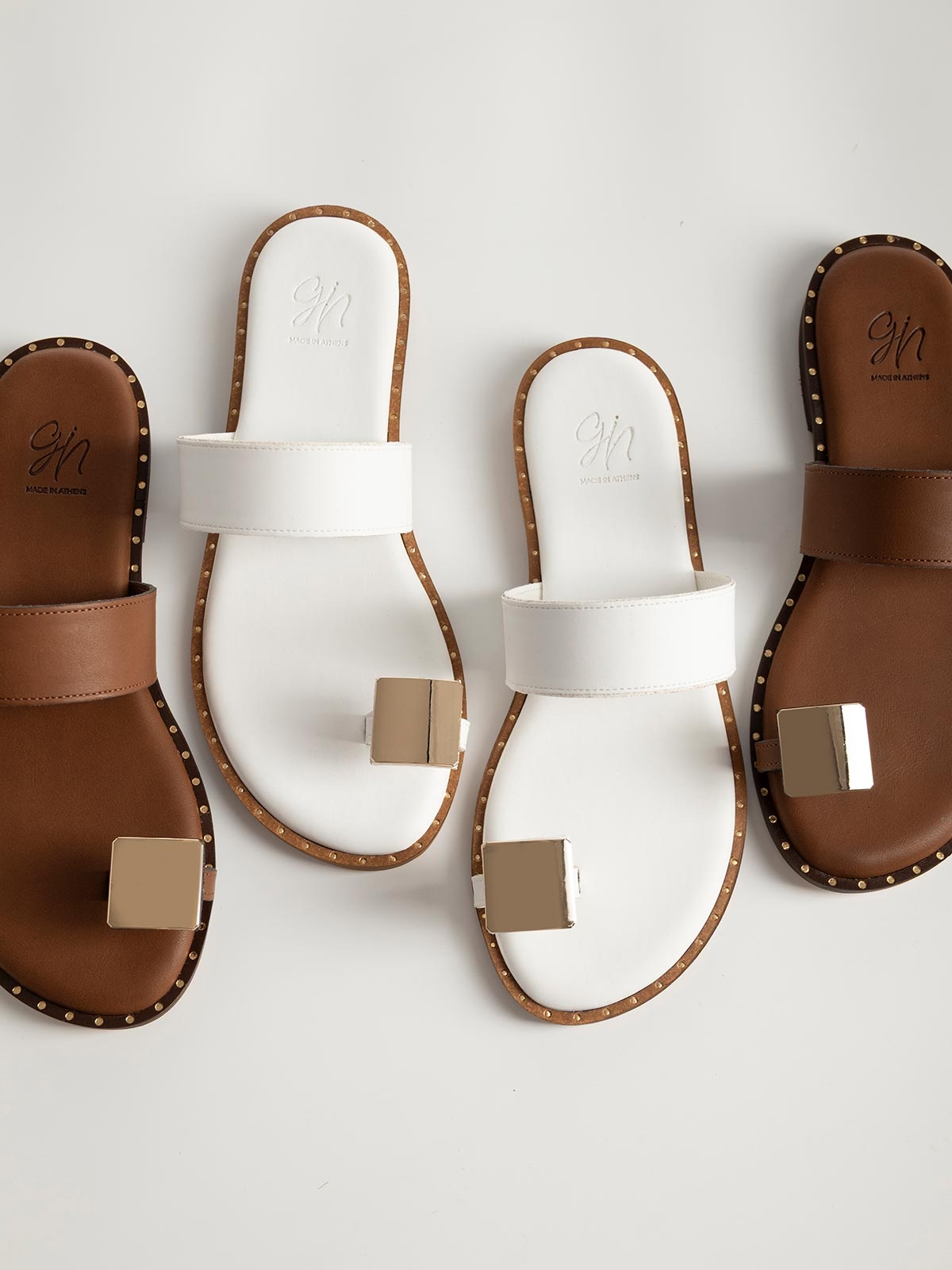 Σανδάλια Gin με super soft σόλα & toe ring
