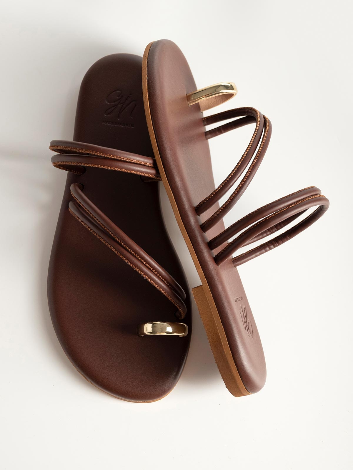Σανδάλια Gin με super soft σόλα & toe ring