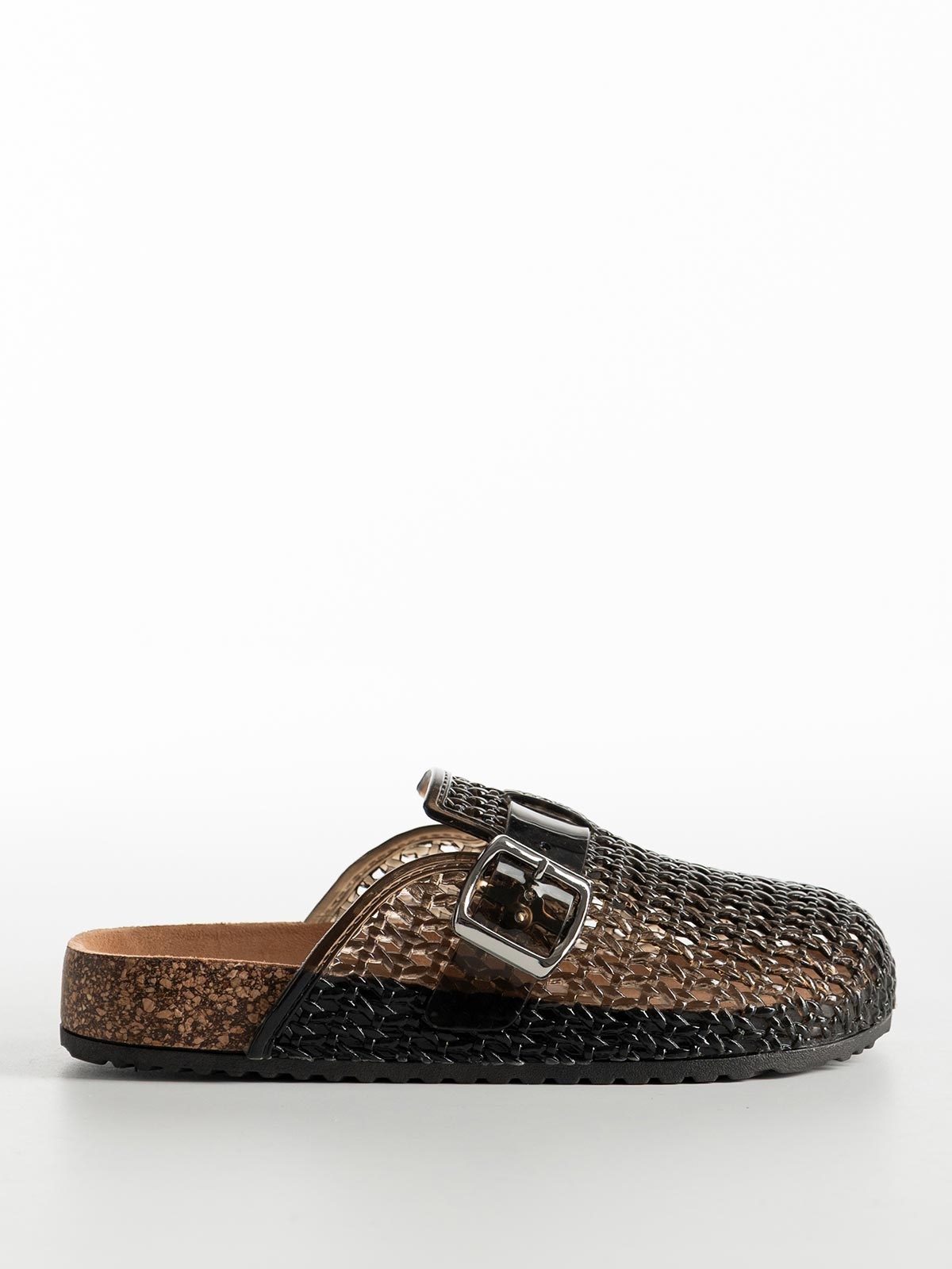 Clogs με πλεκτό σχέδιο