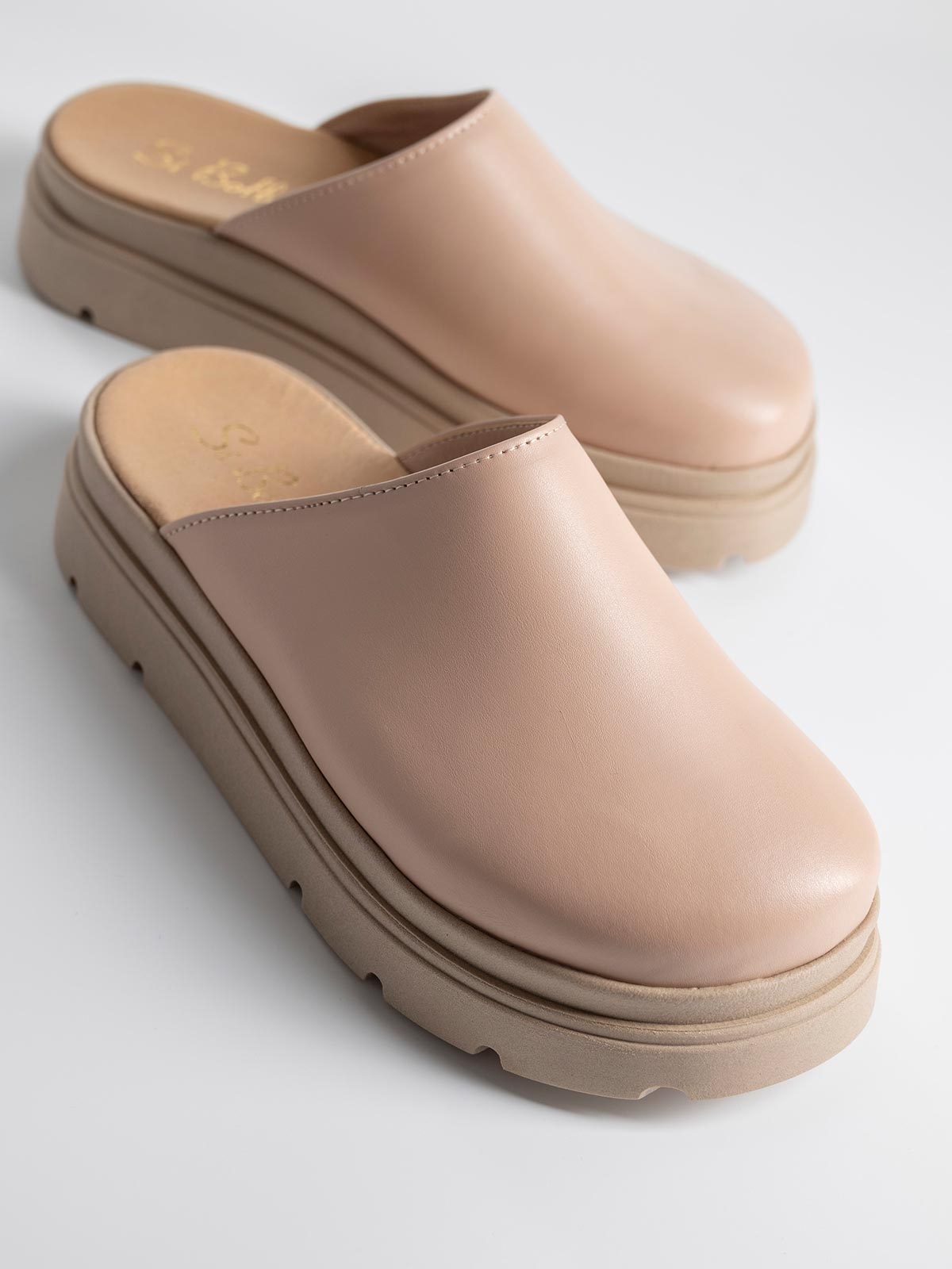 Clogs BOZIKIS x Si Bolleti με δίπατη μαλακή σόλα