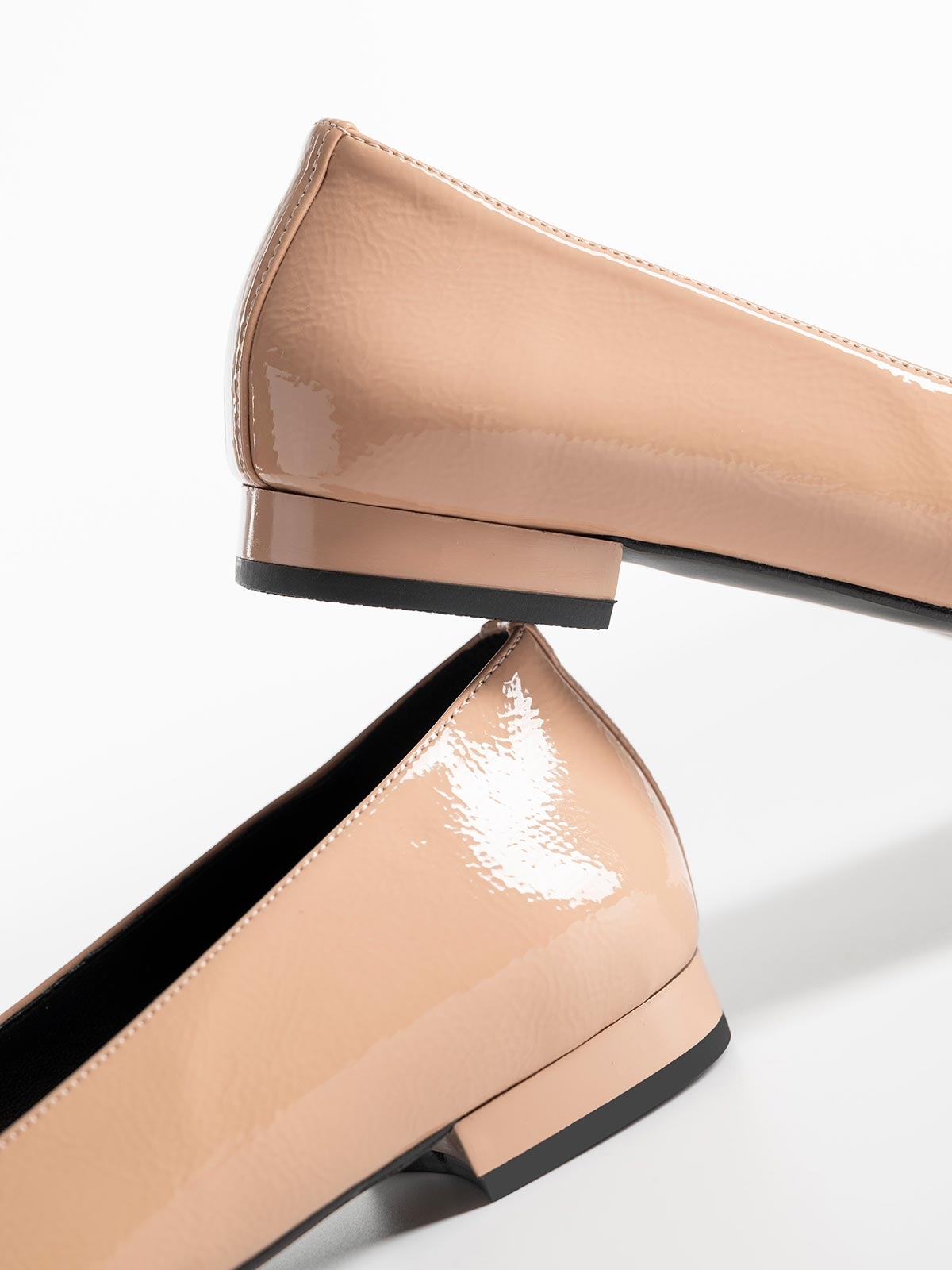 Loafers BOZIKIS λουστρίνι με μεταλική αγκράφα