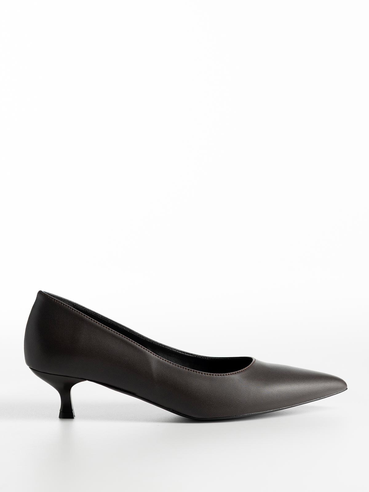 Γόβες BOZIKIS μυτερές με kitten heel