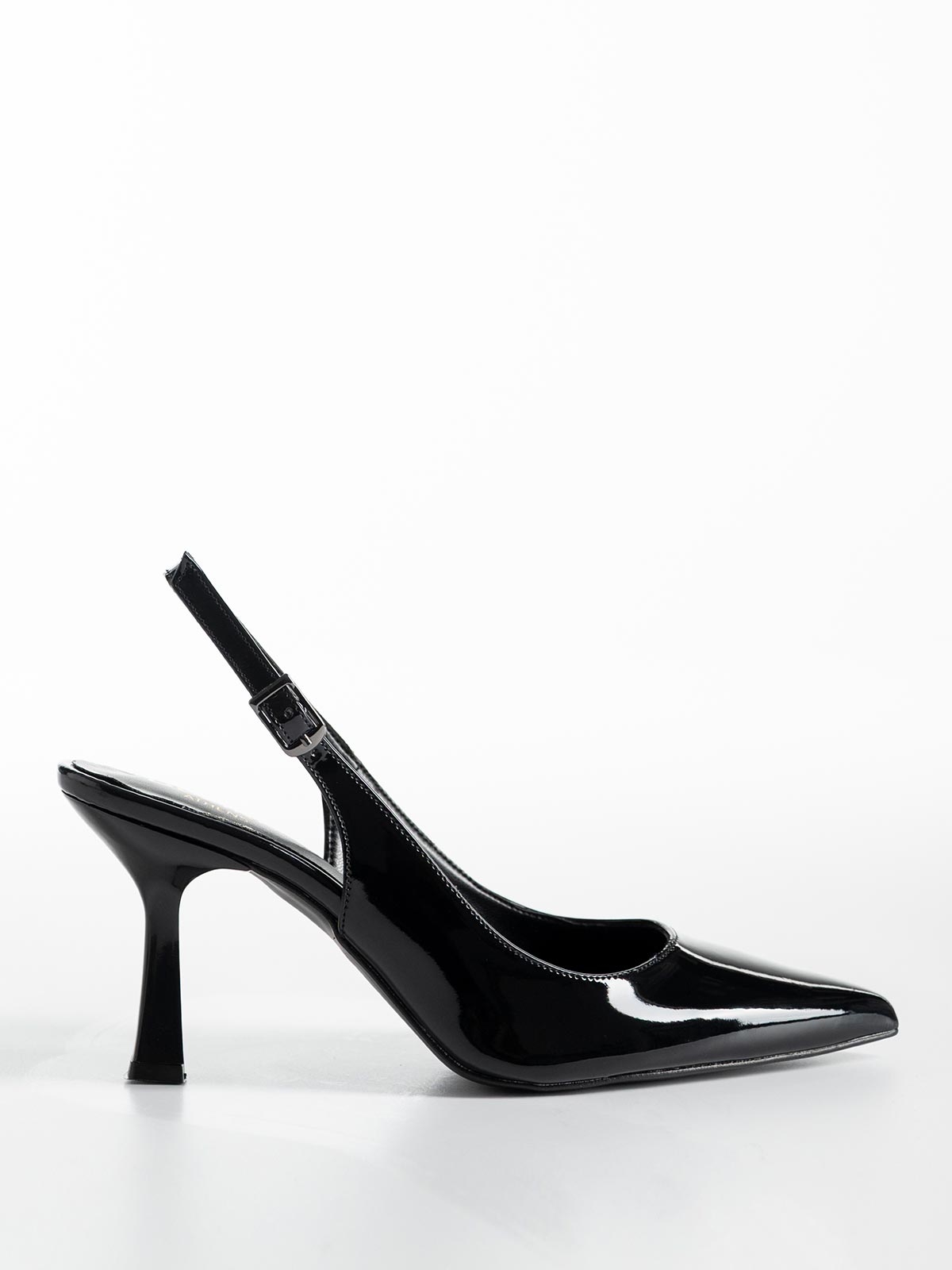 Openheel γόβες BOZIKIS με λεπτό τακούνι