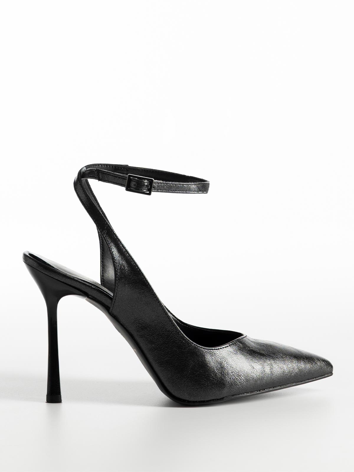 Γόβες BOZIKIS openheel με μπαρέτα