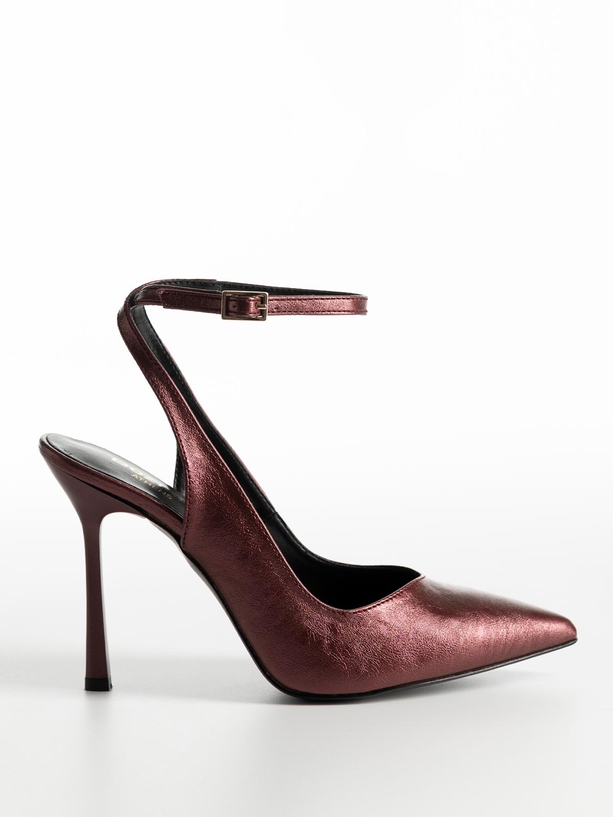 Γόβες BOZIKIS openheel με μπαρέτα