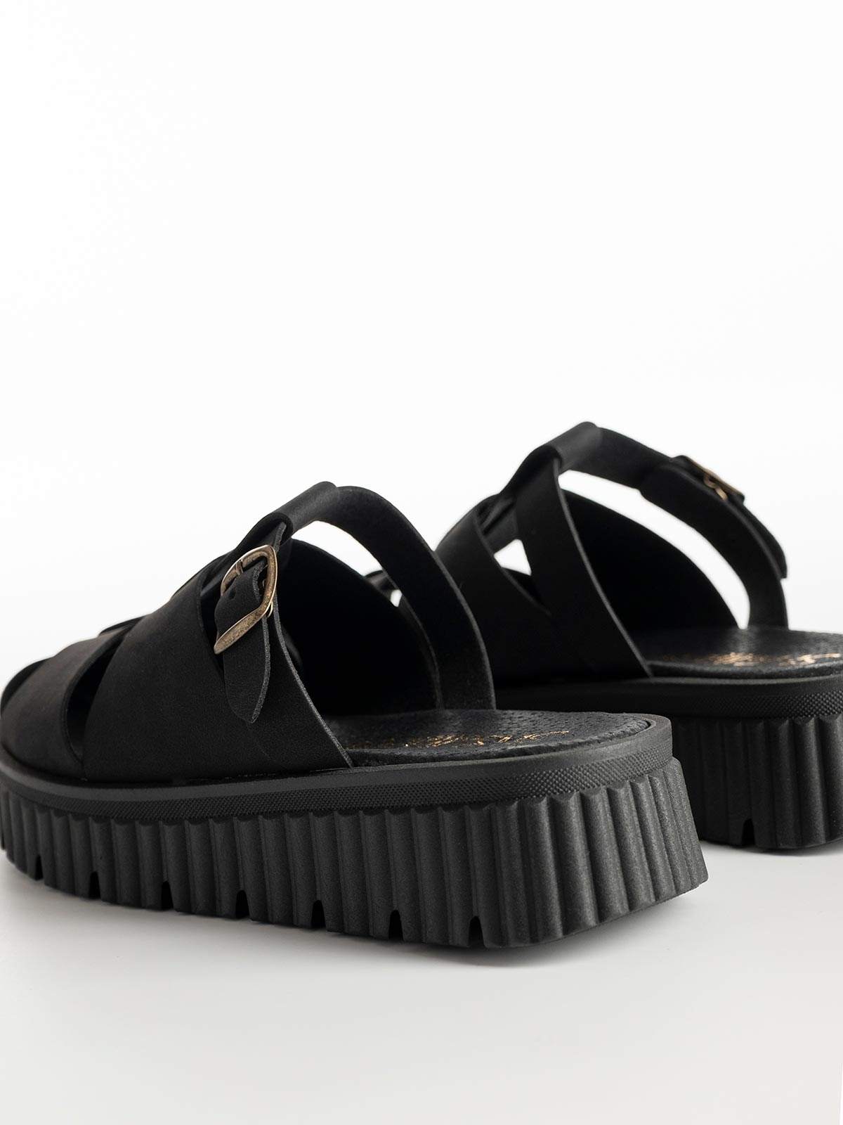 Flatform BOZIKIS x Si Bolleti mules σε fisherman style