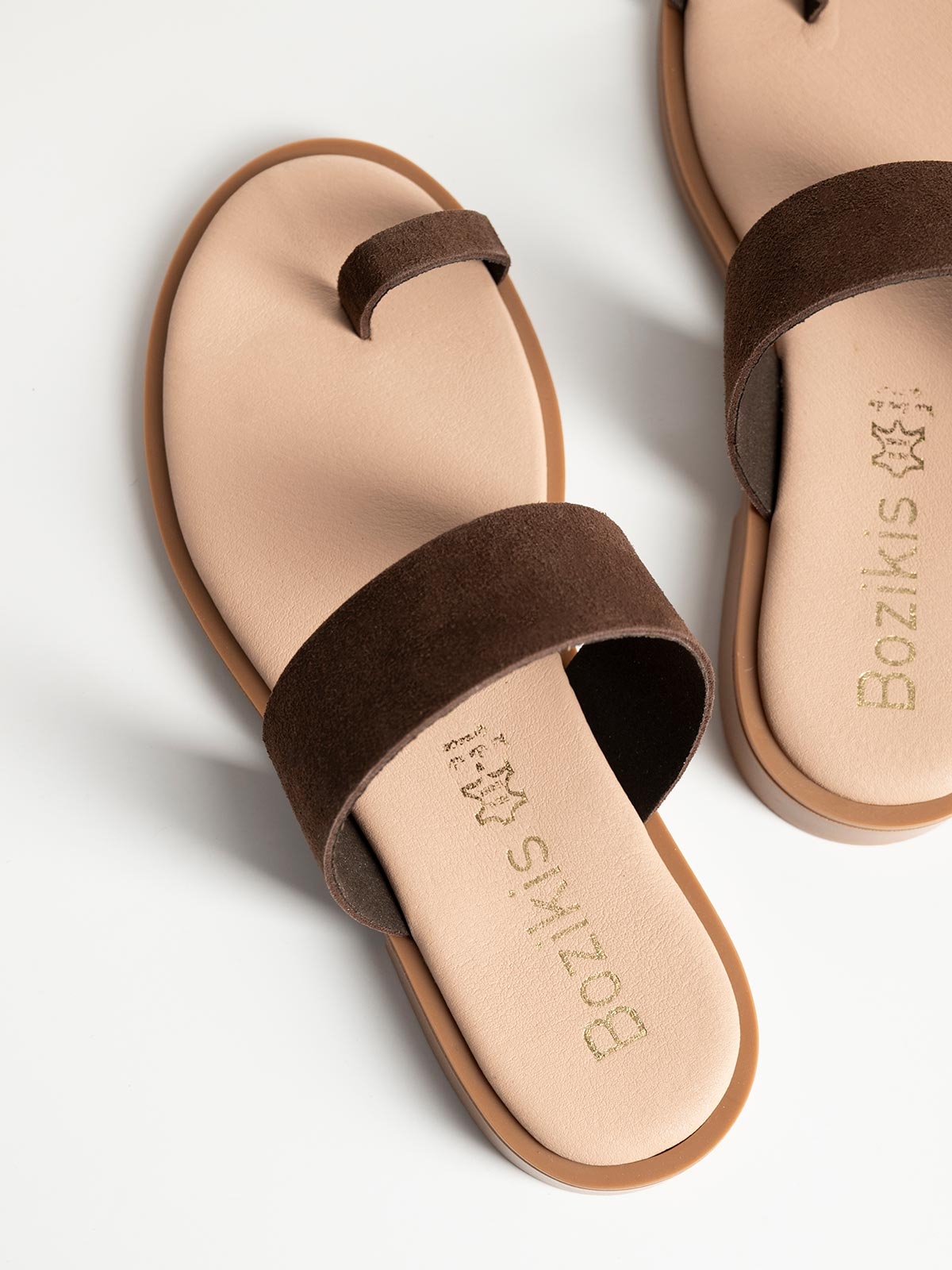 Σανδάλια BOZIKIS με φάσα & toe ring