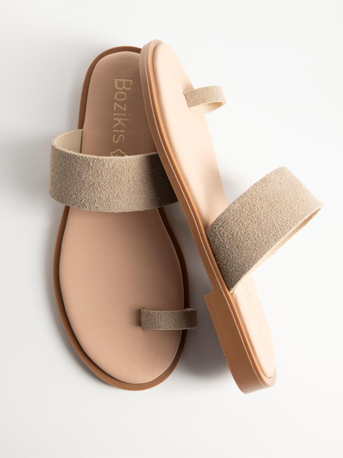 Σανδάλια BOZIKIS με φάσα & toe ring