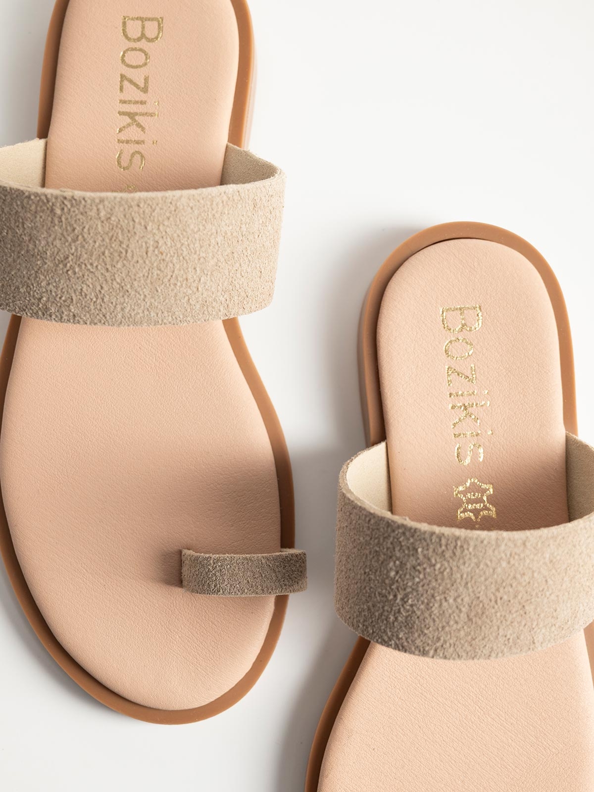 Σανδάλια BOZIKIS με φάσα & toe ring
