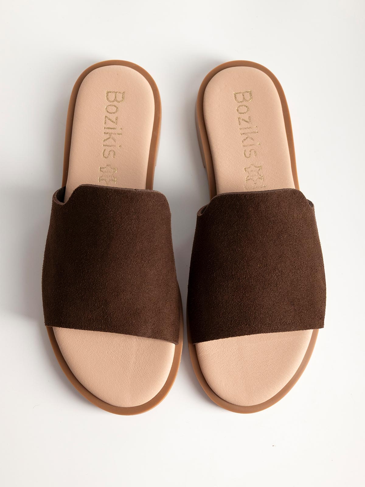 Flat σανδάλια BOZIKIS με φάσα