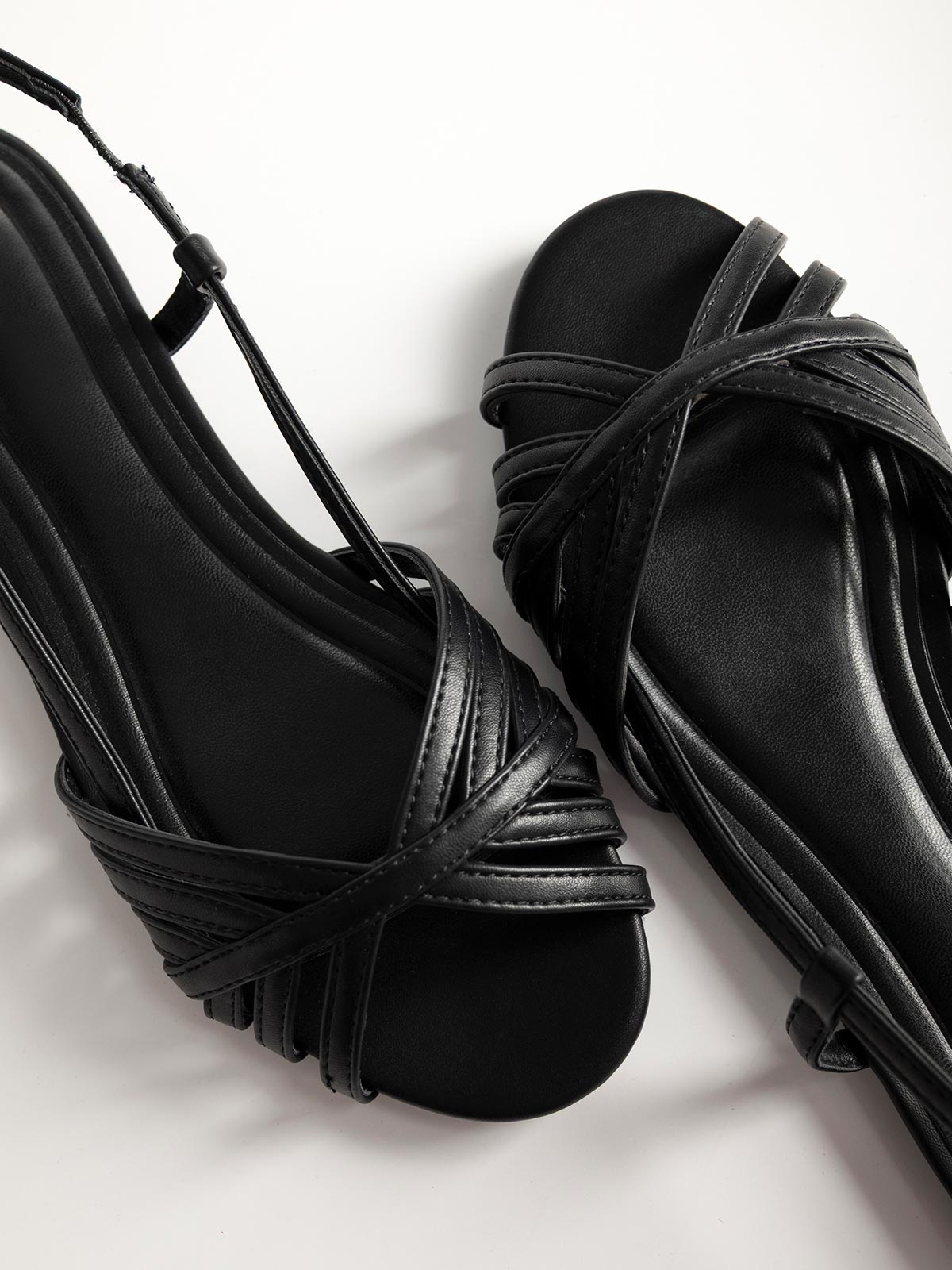 Σανδάλια openheel με λουράκια