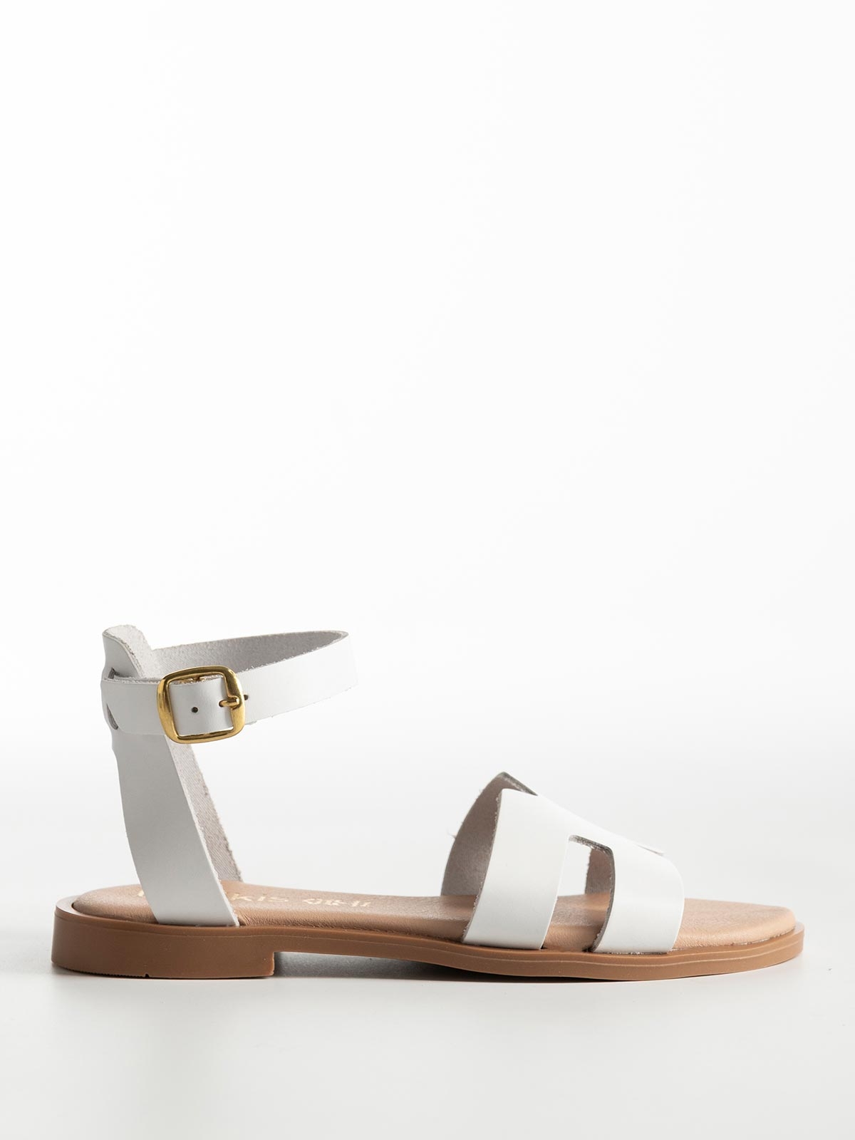 Flat σανδάλια BOZIKIS με φάσα & μπαρέτα