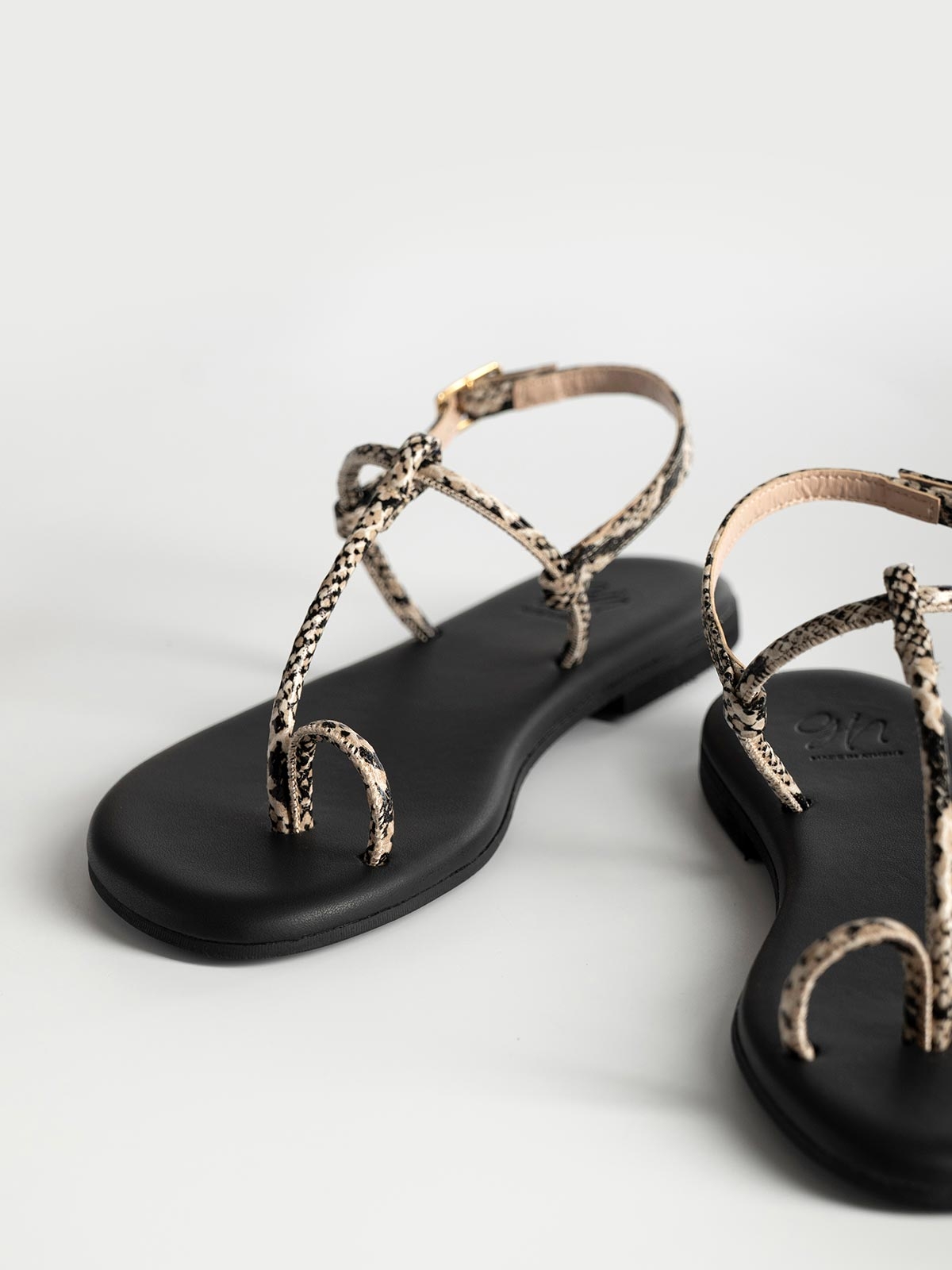 Σανδάλια BOZIKIS x Gin με super soft σόλα & δίχαλο