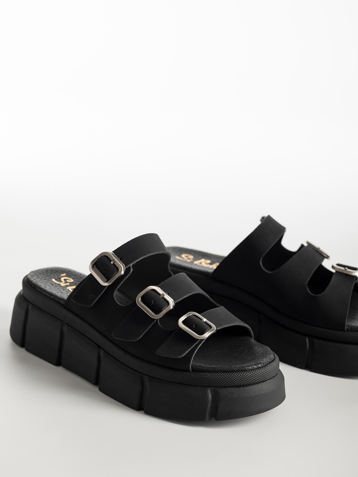 Flatforms BOZIKIS x Si Bolleti με chunky σόλα