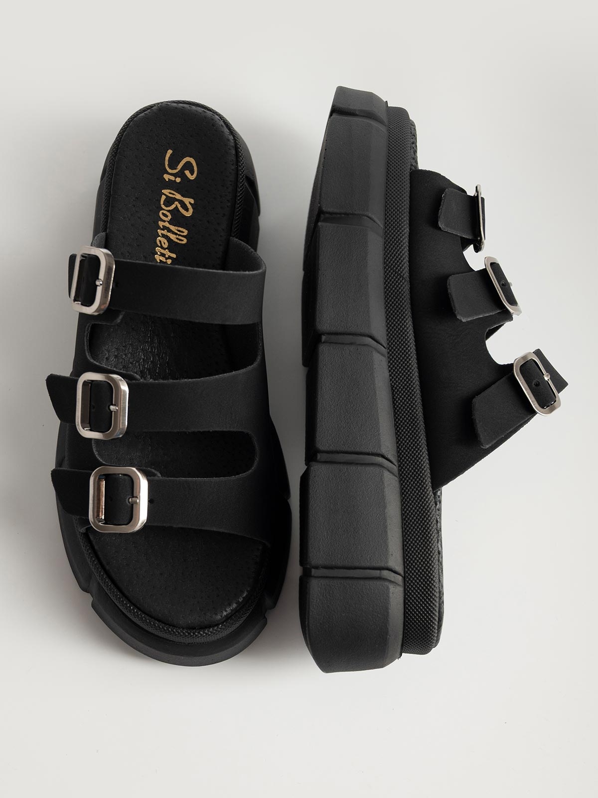 Flatforms BOZIKIS x Si Bolleti με chunky σόλα