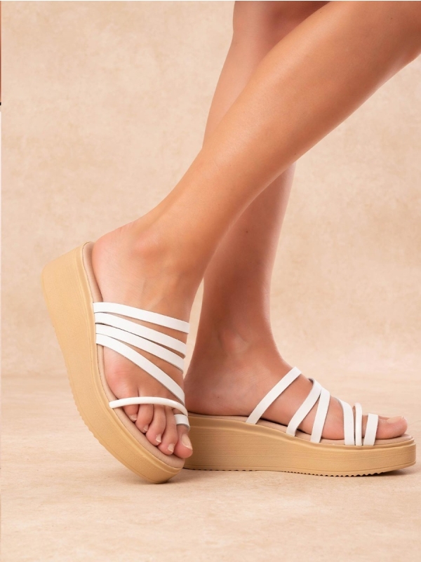Product Image Πλατφόρμες BOZIKIS με μαλακή σόλα & λουράκια