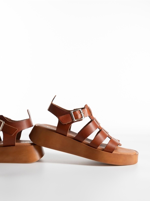 Product Image Flatforms BOZIKIS με λουράκια, καρέ μύτη & μαλακή σόλα