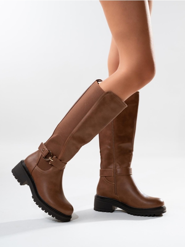 Product Image Μπότες με τρακετρωτή σόλα & λάστιχο