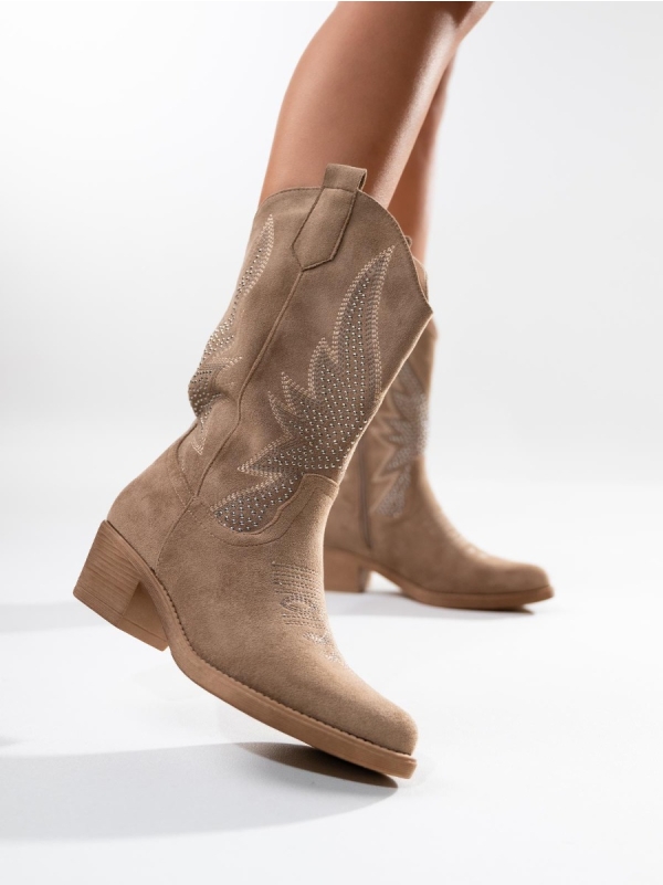 Product Image Cowboy μπότες με ραφές & τρουκς