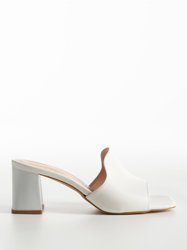 Product Image Mules BOZIKIS με φαρδιά φάσα & χοντρό τακούνι