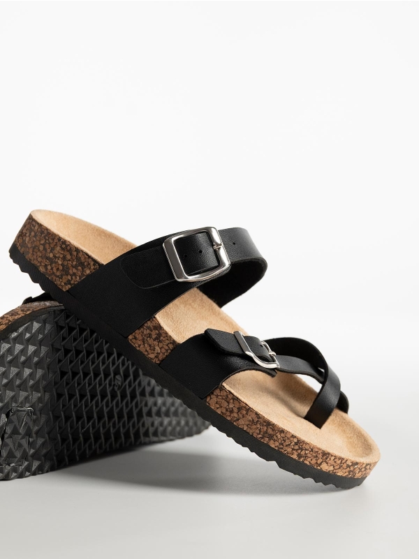 Product Image Γυναικεία σανδάλια με διπλά ρυθμιζόμενα λουράκια