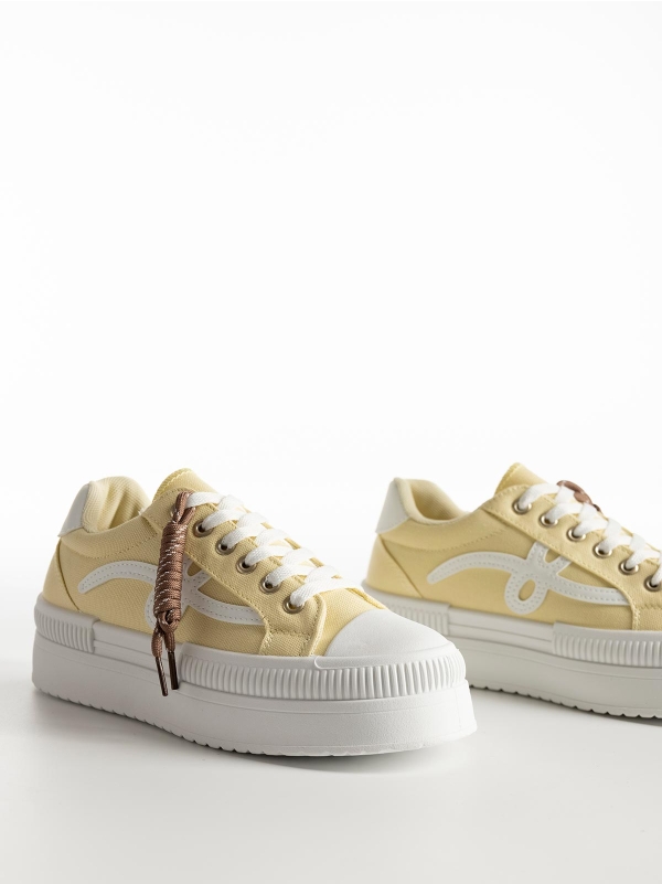Product Image Δίπατα flatform sneakers με κορδόνια