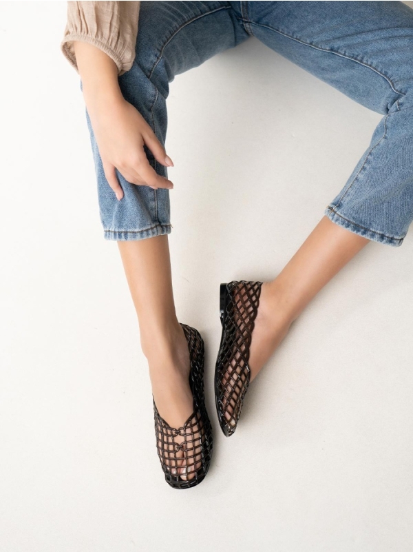 Product Image Flat μπαλαρίνες με διάτρητο σχέδιο