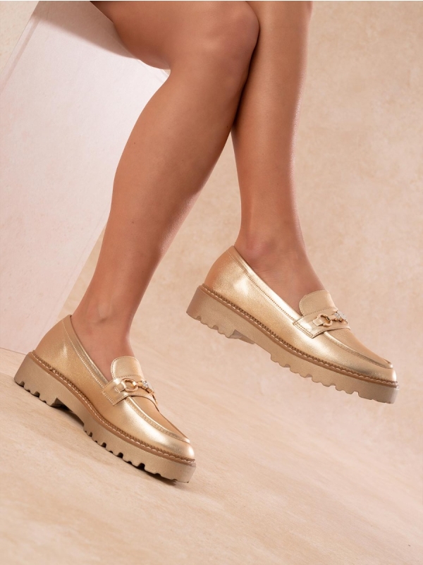 Product Image Loafers με μεταλλική λεπτομέρεια & strass