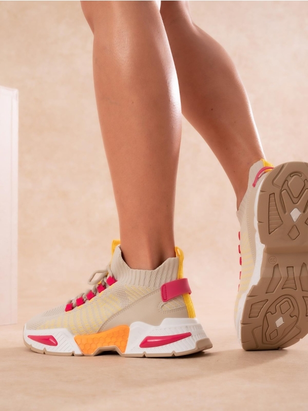 Product Image Sneakers κάλτσα με κορδόνια