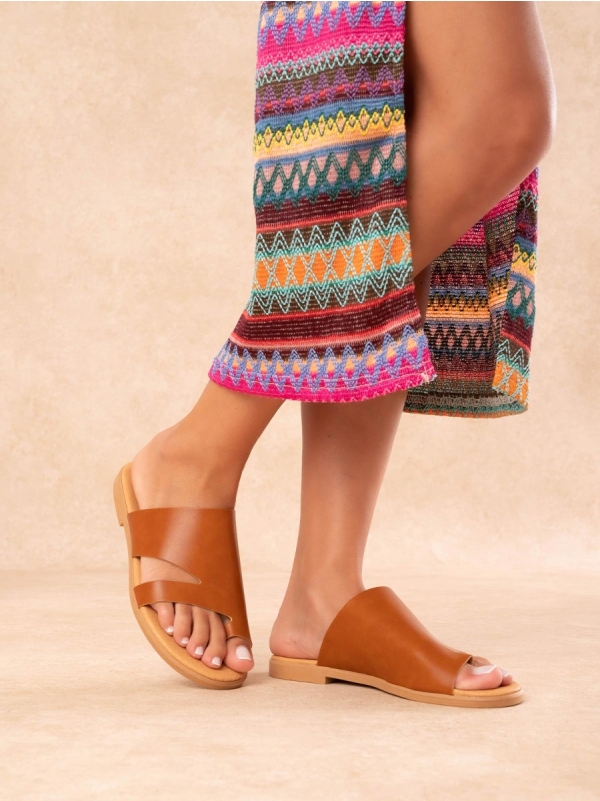 Product Image Σανδάλια BOZIKIS x Si Bolleti με μαλακή σόλα & φαρδιά φάσα