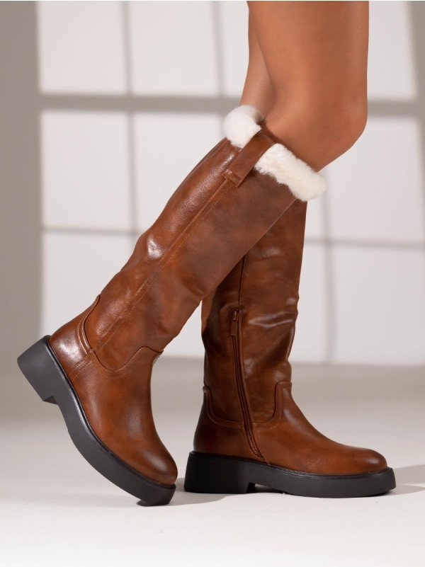 Product Image Μπότες με διακοσμητική γούνα
