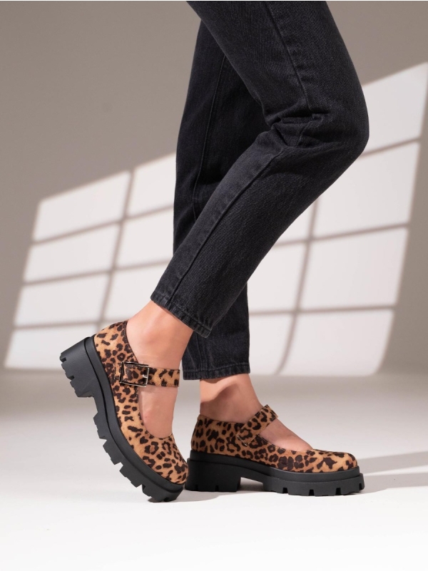 Product Image Chunky μπαλαρίνες με μπαρέτα & τρακτερωτή σόλα