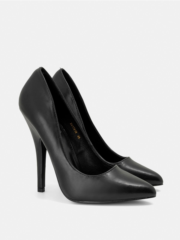 Product Image Μυτερές γόβες με λεπτό τακούνι