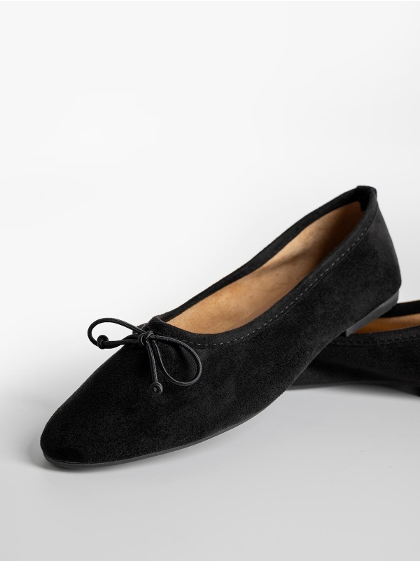 Product Image Suede μπαλαρίνες super soft με φιογκάκι
