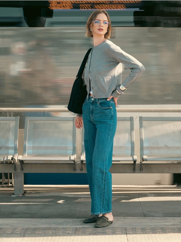 Product Image Mules suede με καρέ μύτη