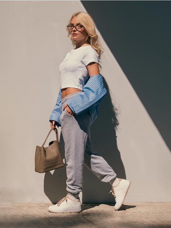 Product Image Basic sneakers με κορδόνια