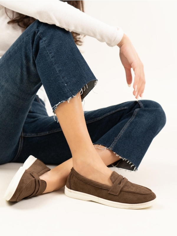 Product Image Loafers σουέτ με φάσα