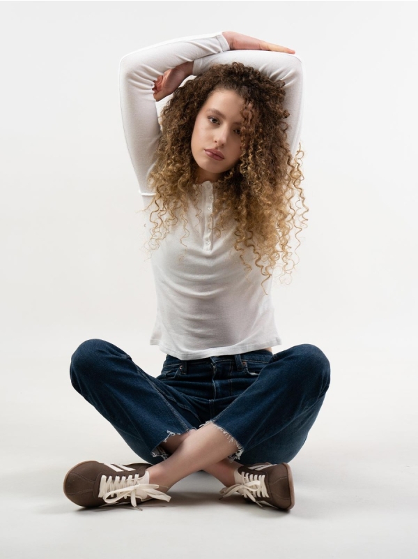 Product Image Basic sneakers με κορδόνια