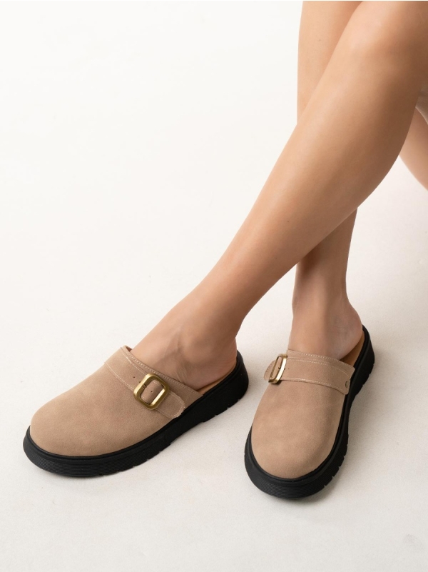 Product Image Clogs σουέτ BOZIKIS x Si Bolleti με μαλακή σόλα