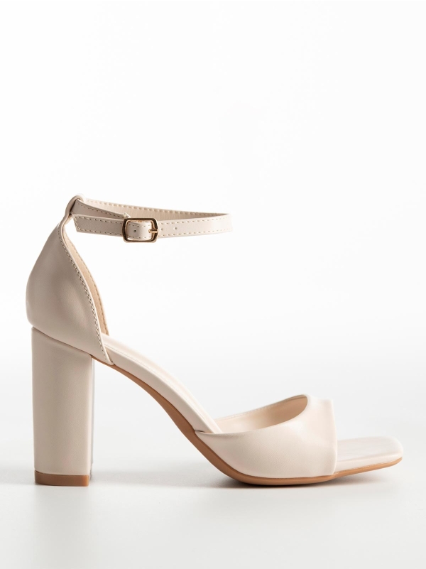 Product Image Πέδιλα με λεπτή φάσα & χοντρό τακούνι